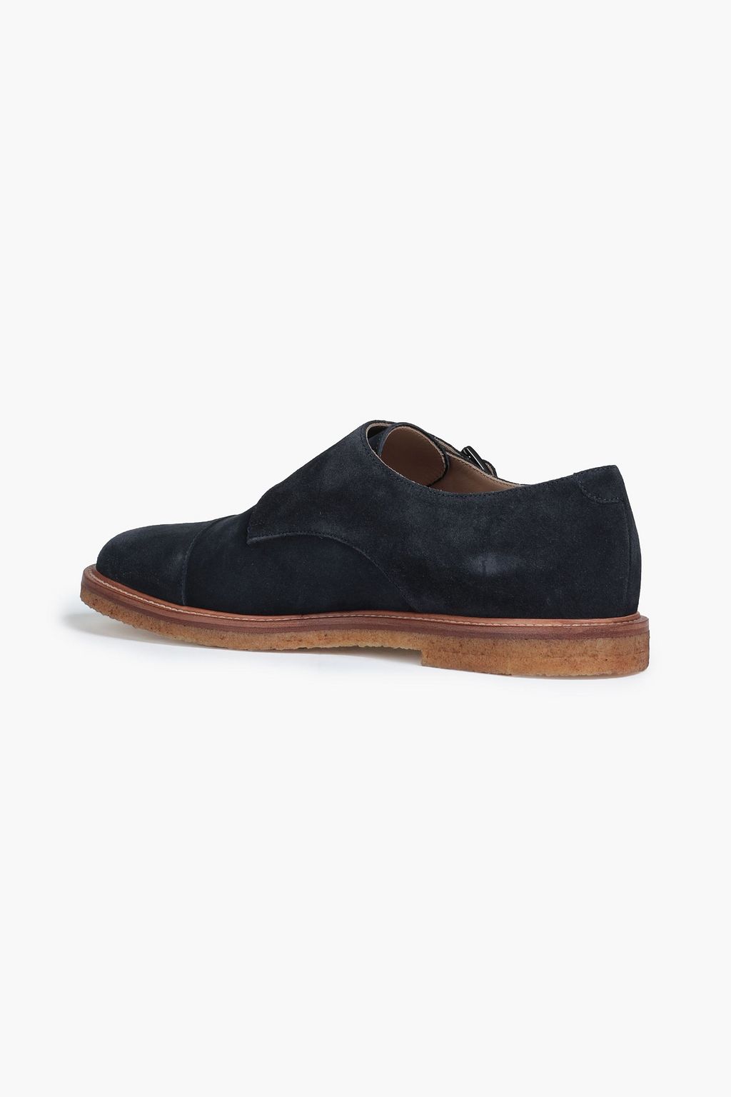 TOD'S Suede monk-strap shoes