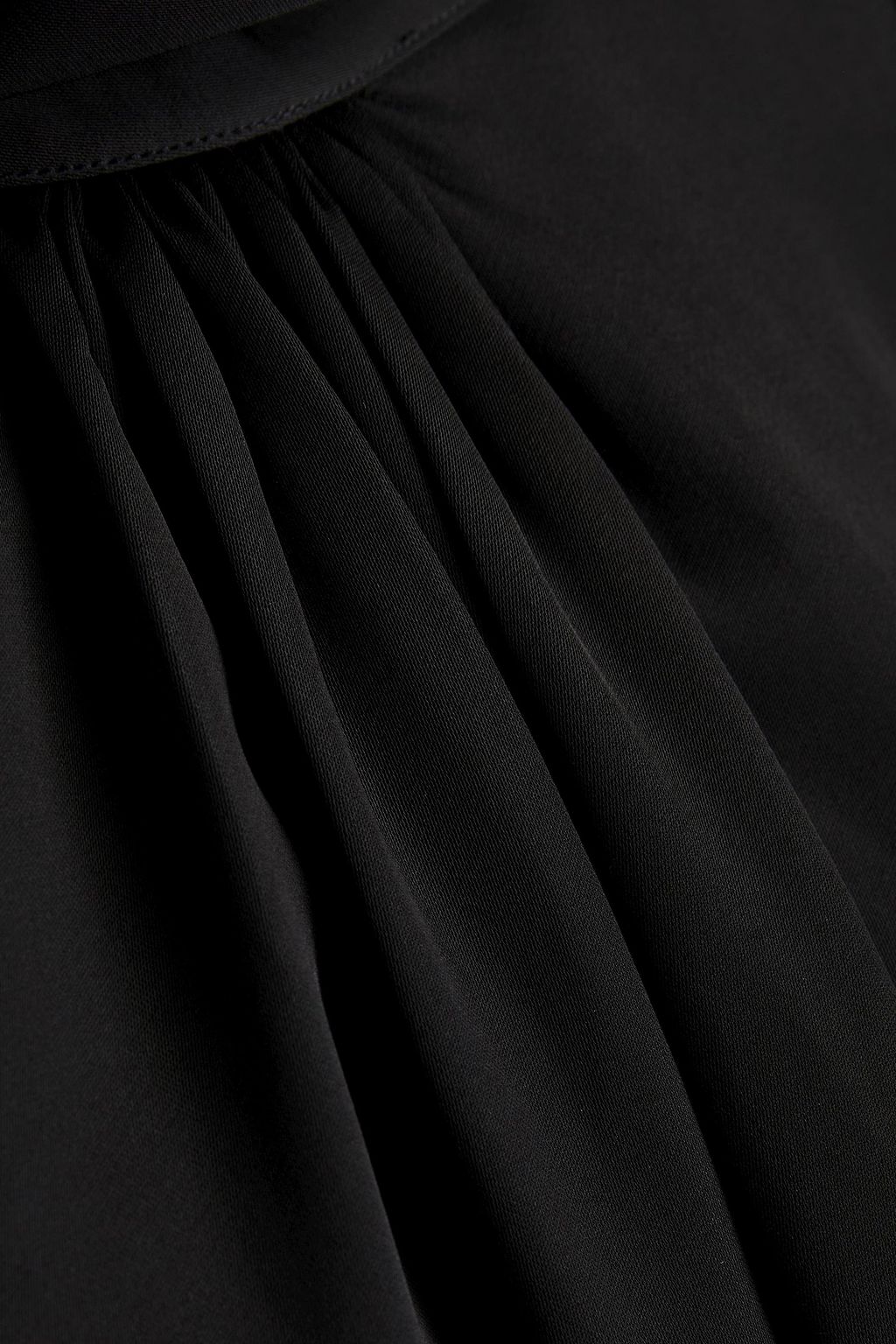 3.1 PHILLIP LIM Gathered satin-crepe blouse