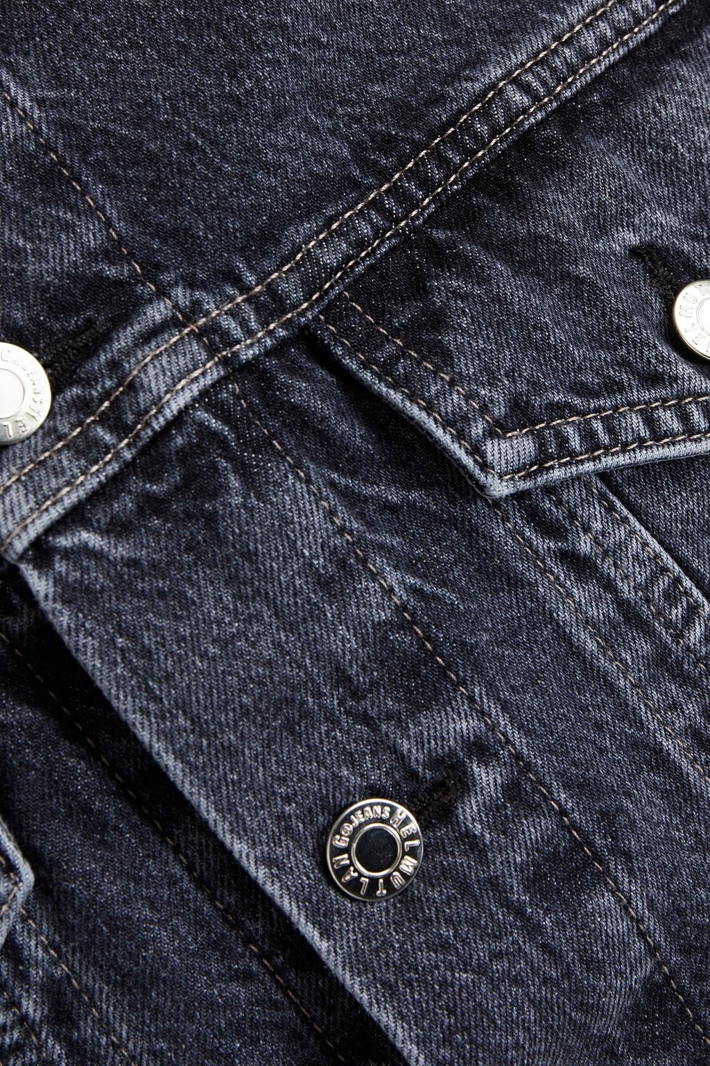 HELMUT LANG Faded denim jacket