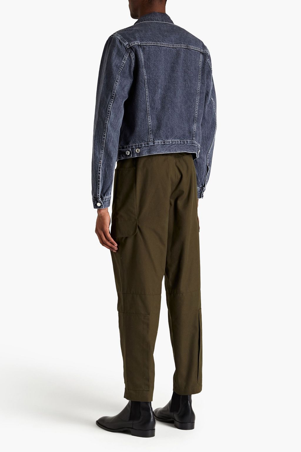 HELMUT LANG Faded denim jacket