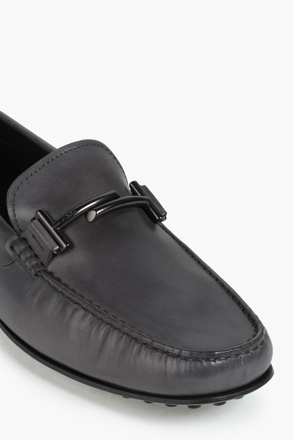 TOD'S + Alber Elbaz Double T leather driving shoes