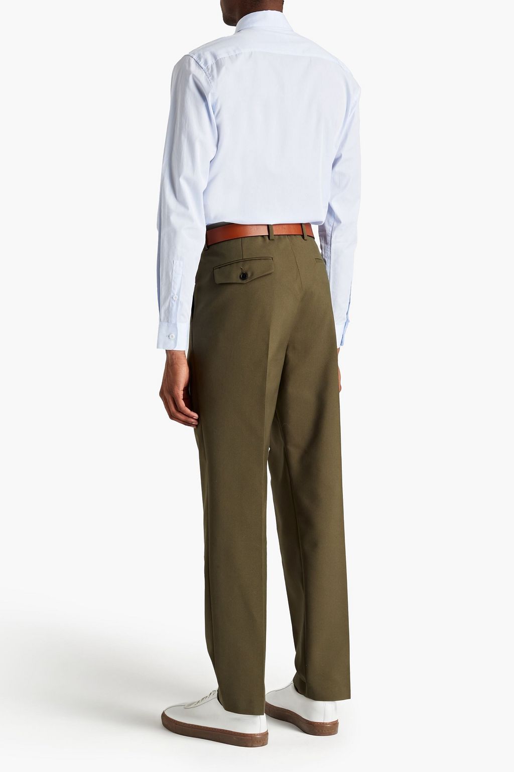 SANDRO Fils cotton-poplin shirt