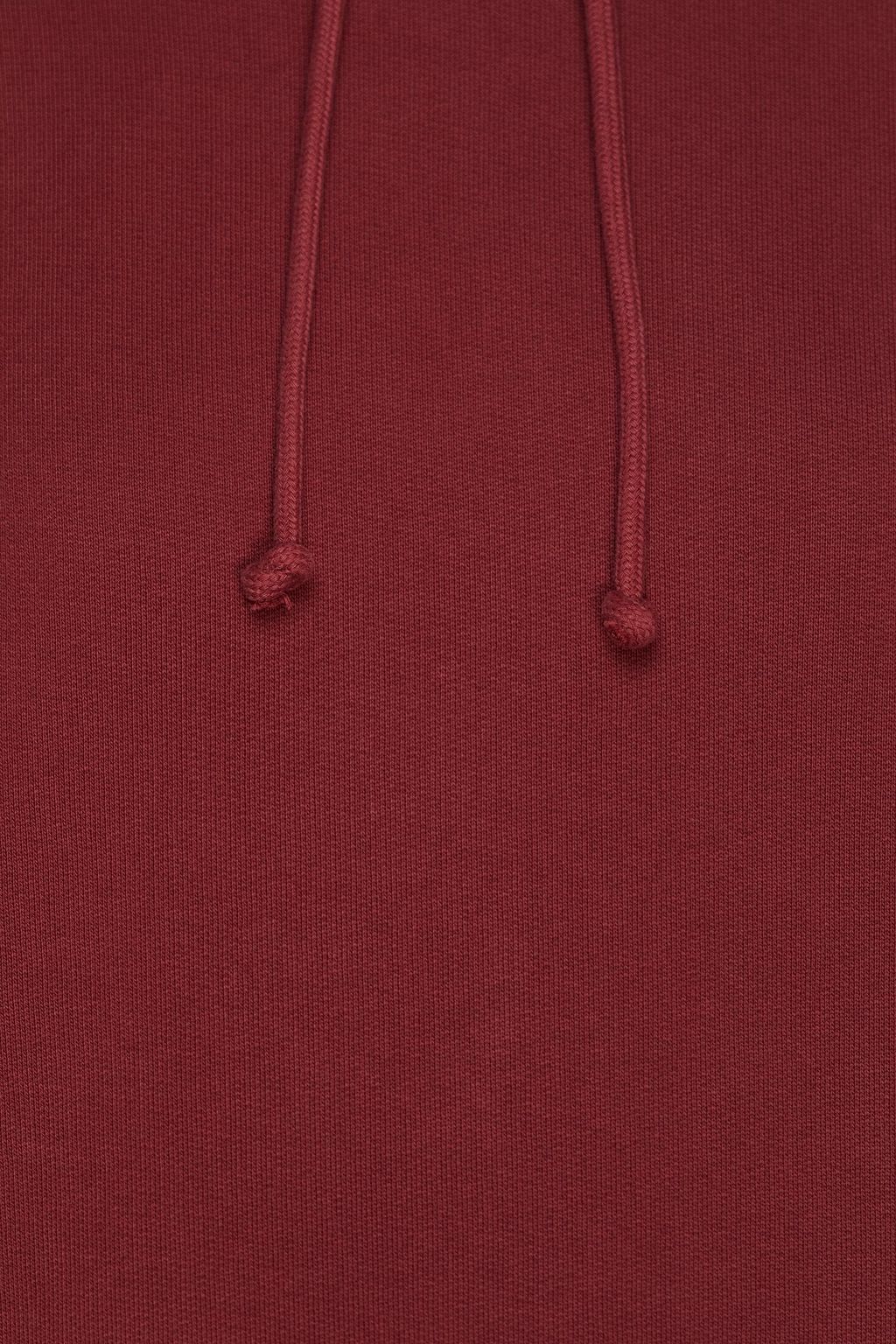 VETEMENTS Oversized printed French cotton-blend terry hoodie