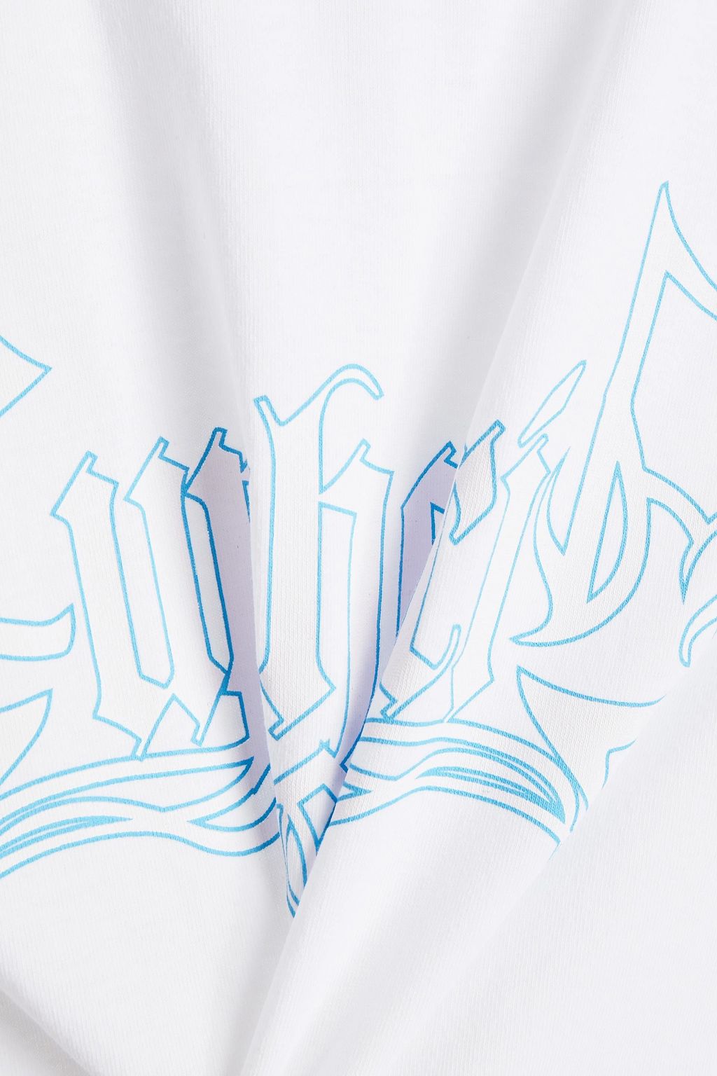 VETEMENTS Oversized printed cotton-jersey T-shirt