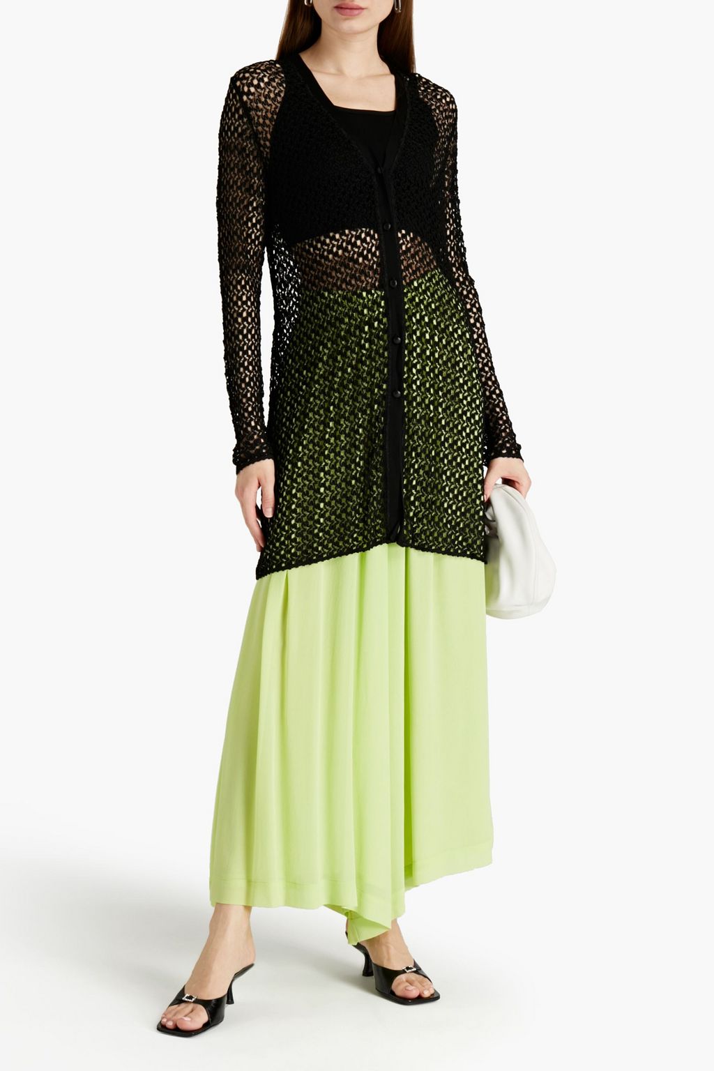 MISSONI Crochet-knit cardigan