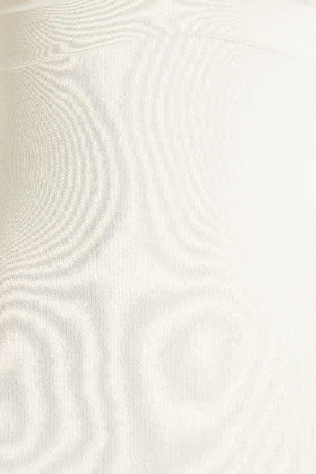 GENTRYPORTOFINO Stretch-knit bodysuit