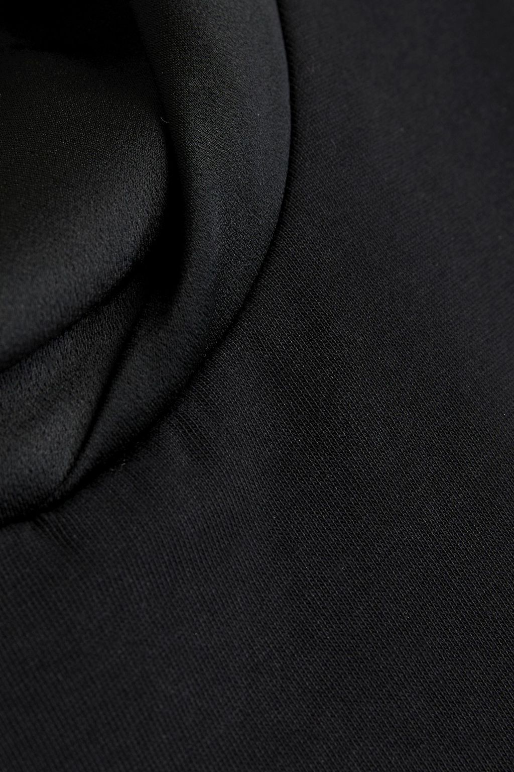 3.1 PHILLIP LIM Satin-trimmed cotton-jersey top