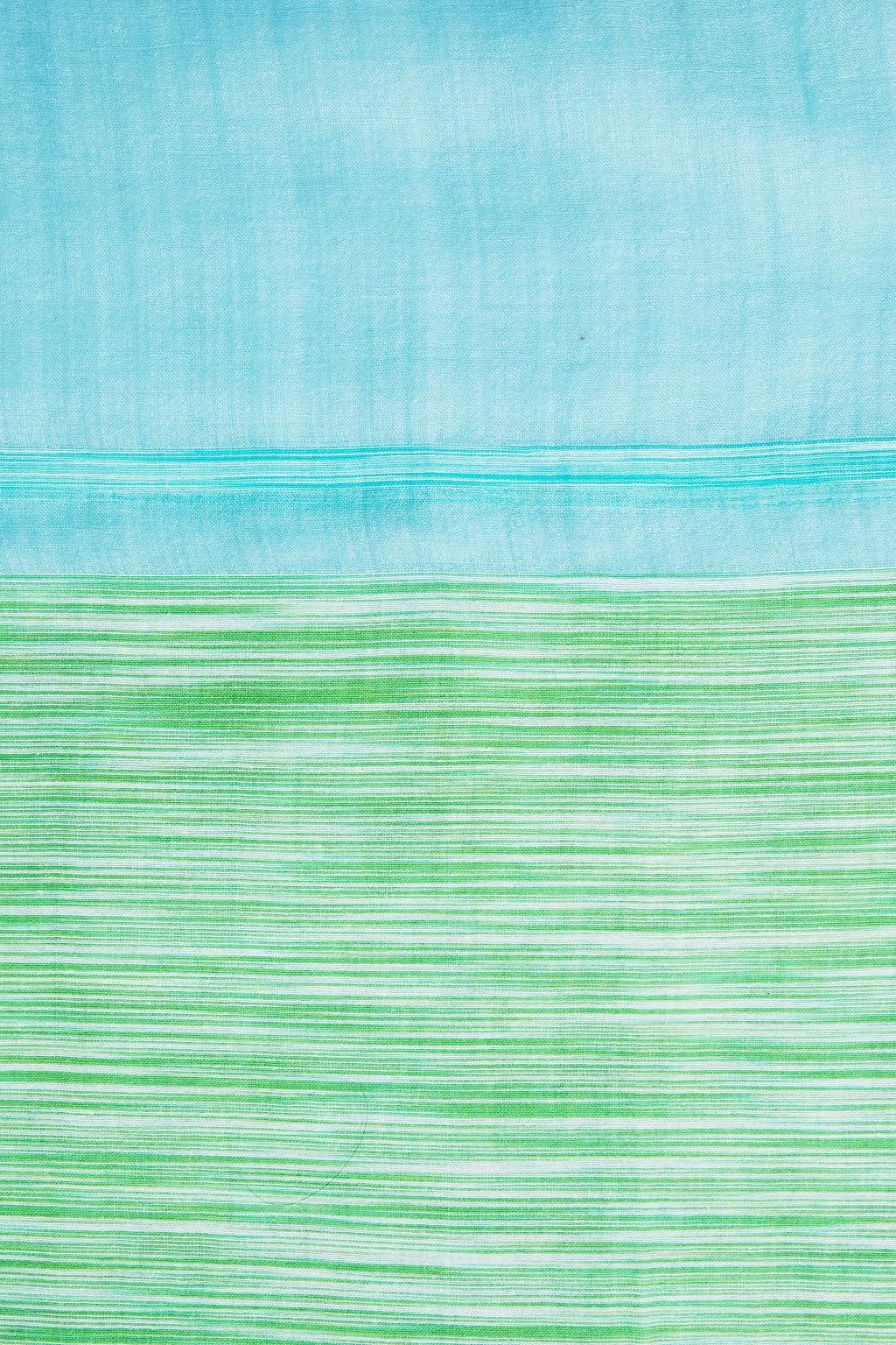 LORO PIANA Frayed striped cashmere and cotton-blend scarf