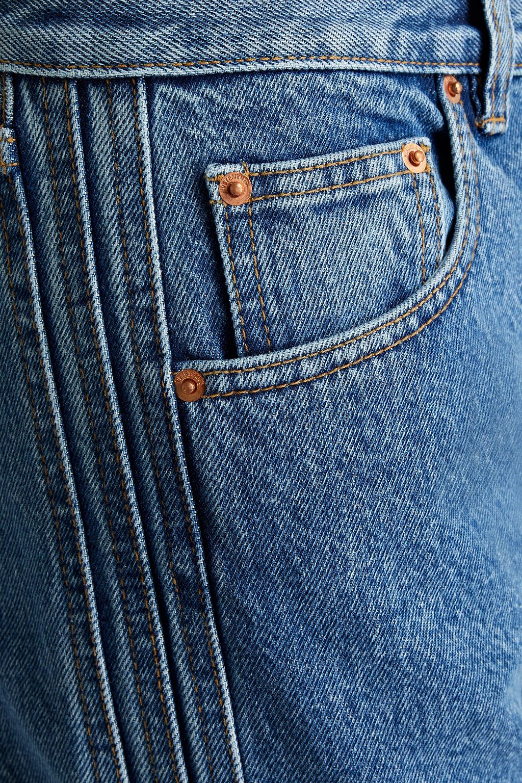 VETEMENTS Faded denim jeans