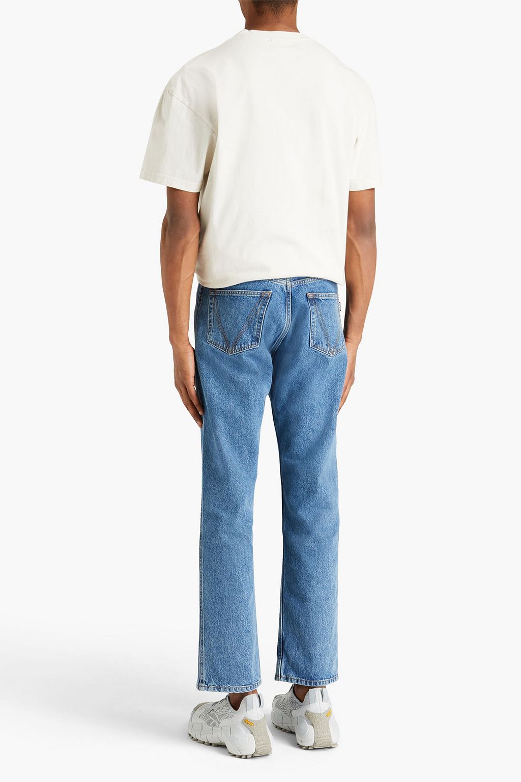 VETEMENTS Faded denim jeans