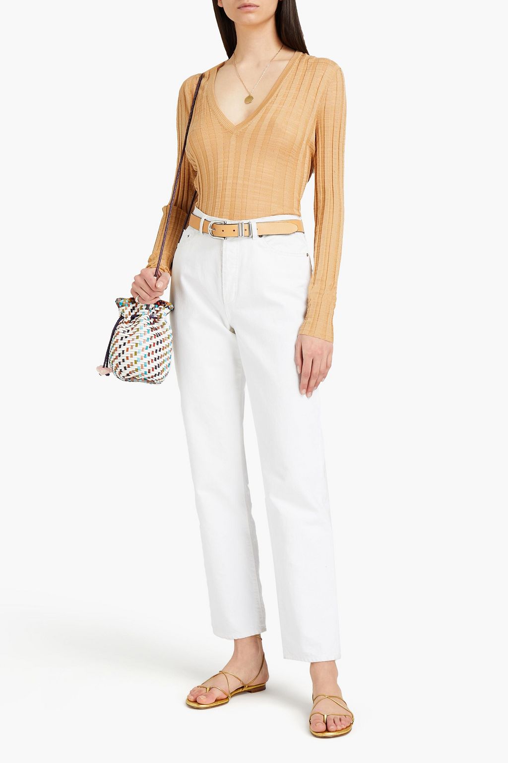 MISSONI Ribbed wool-blend sweater