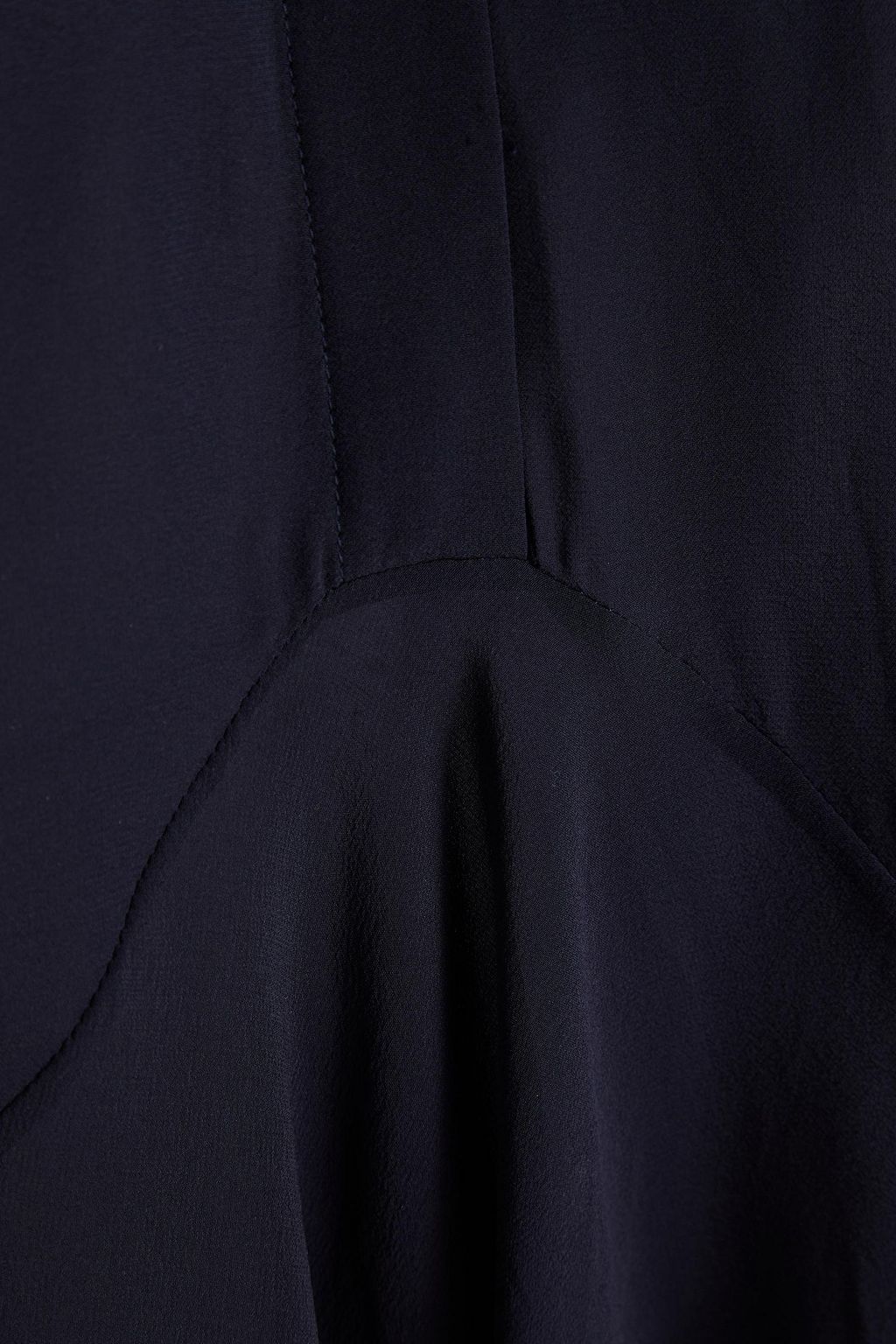 BRUNELLO CUCINELLI Bead-embellished silk-blend chiffon top