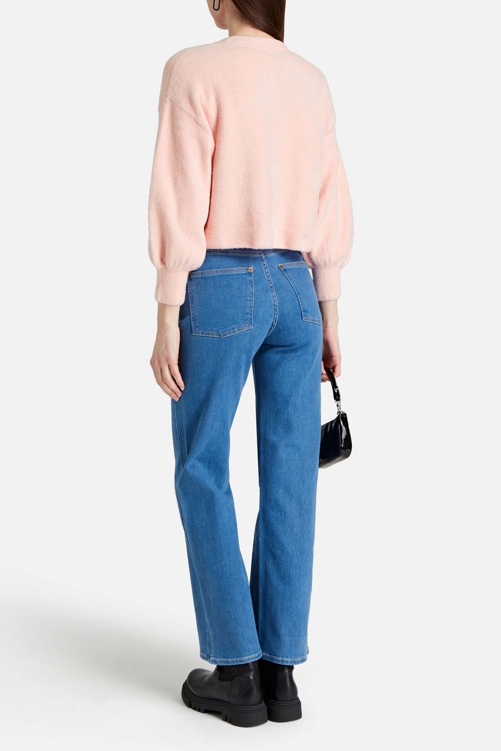 ALICE + OLIVIA Sylvie cropped chenille cardigan