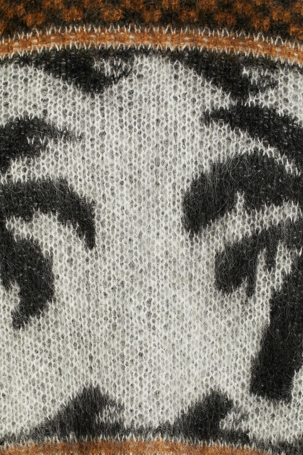 TOD'S Jacquard-knit wool-blend sweater