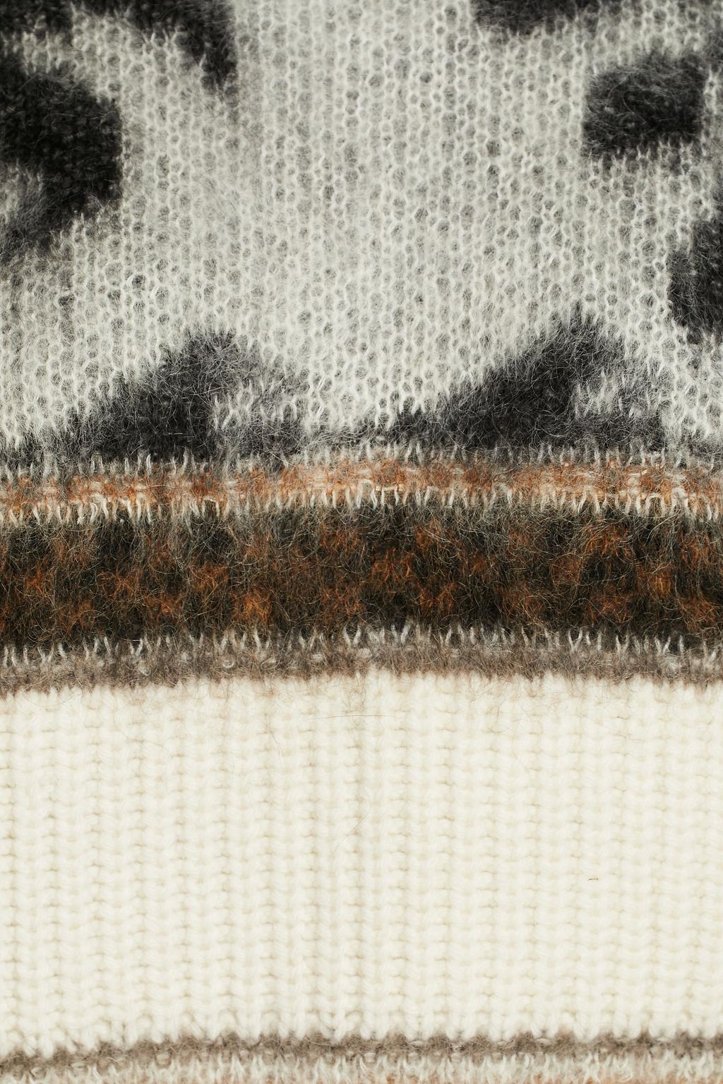 TOD'S Jacquard-knit wool-blend sweater