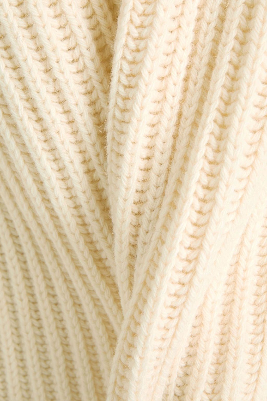 TOD'S Ribbed wool and cashmere-blend sweater