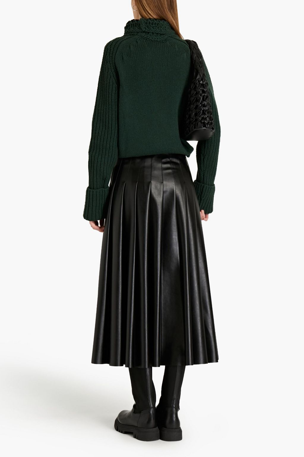 TOD'S Wool and cashmere-blend turtleneck sweater