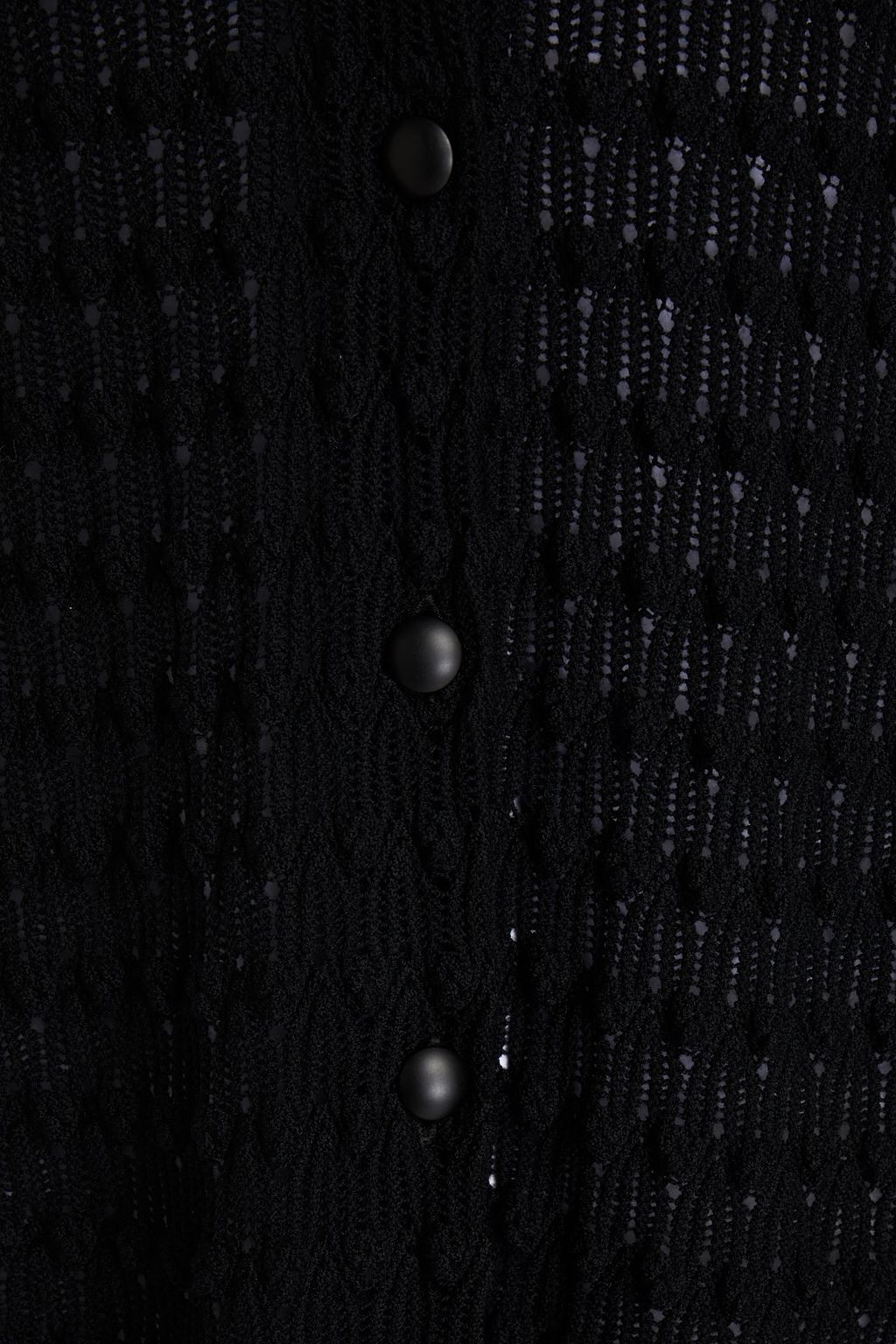 MISSONI Crochet-knit wool-blend cardigan