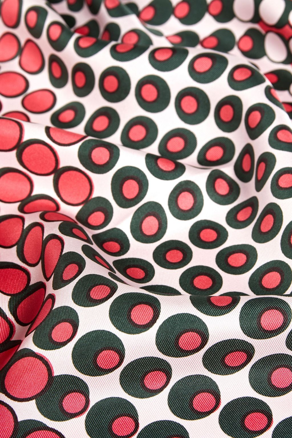 LORO PIANA Printed silk-twill scarf