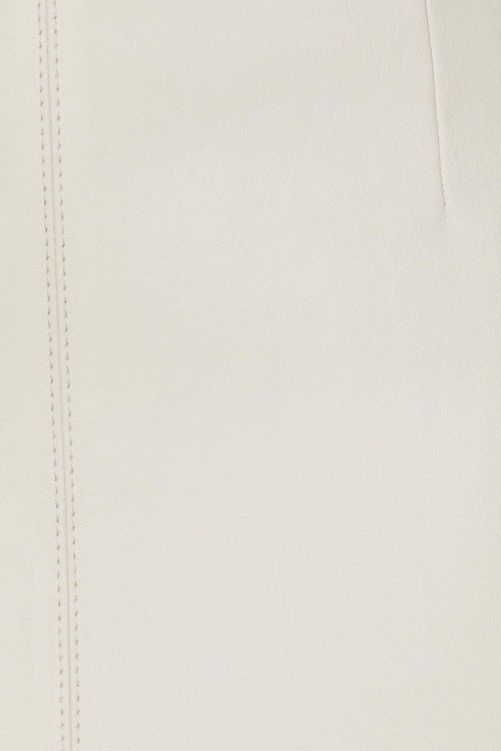 BRUNELLO CUCINELLI Leather midi pencil skirt