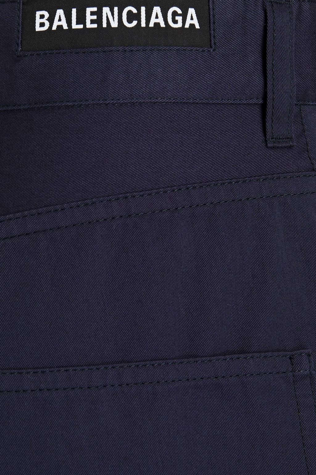 BALENCIAGA Cotton-twill pants