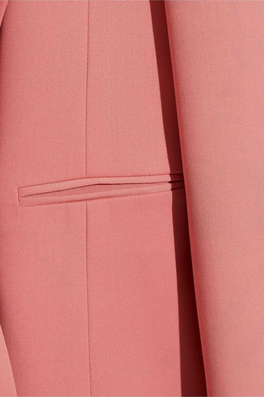 OSCAR DE LA RENTA Double-breasted wool-twill blazer