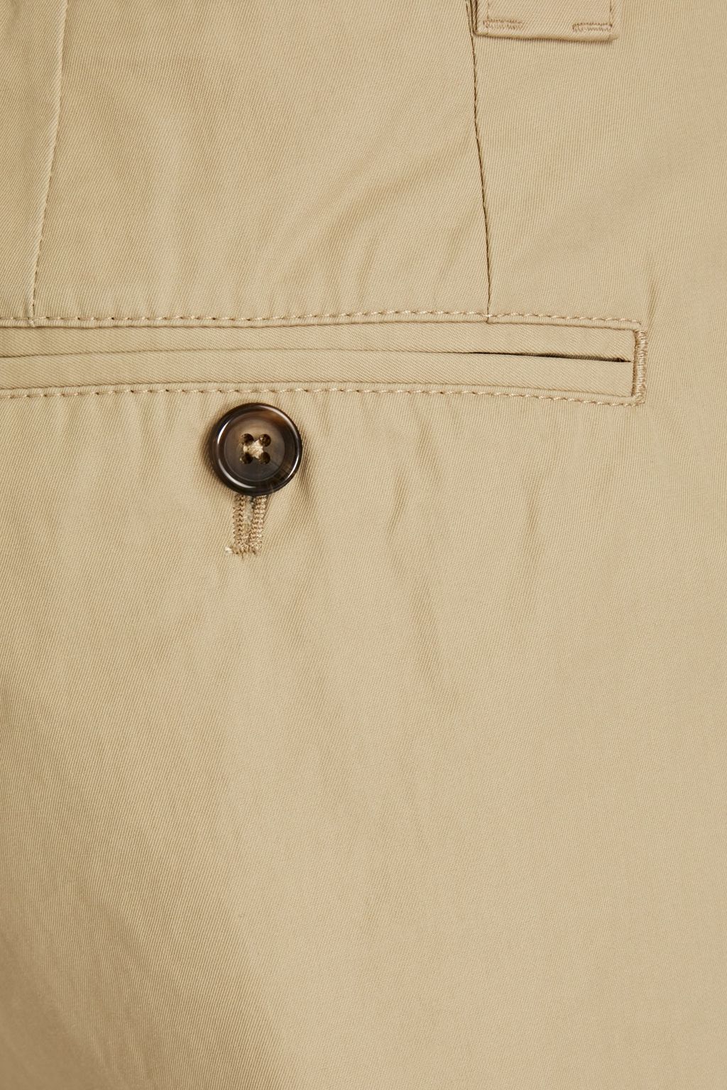 DOLCE&GABBANA Tapered pleated cotton-twill pants