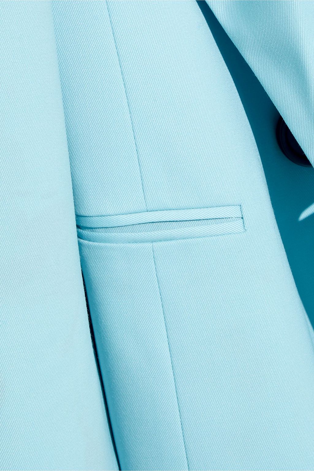 OSCAR DE LA RENTA Double-breasted wool-twill blazer