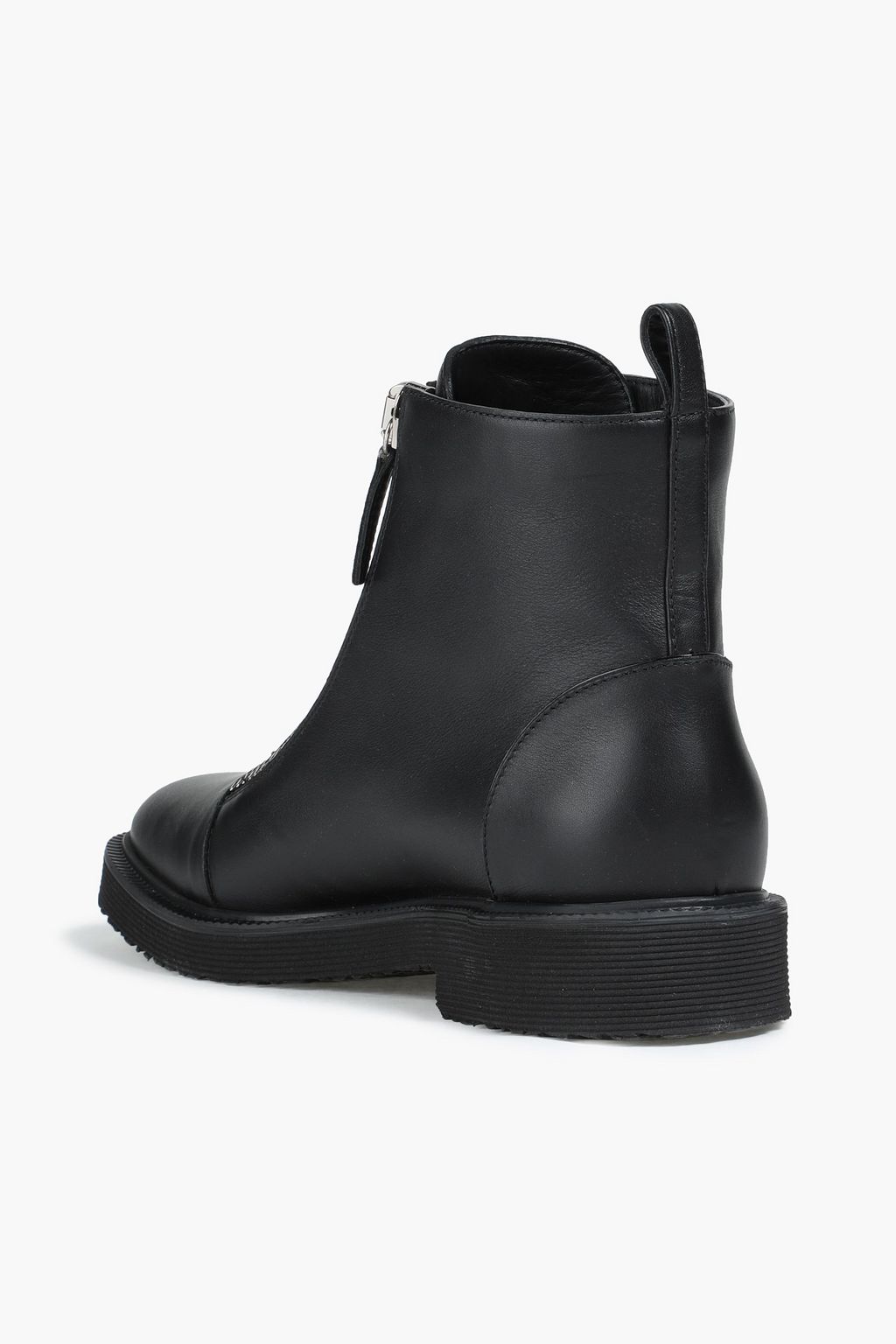 GIUSEPPE ZANOTTI Leather ankle boots