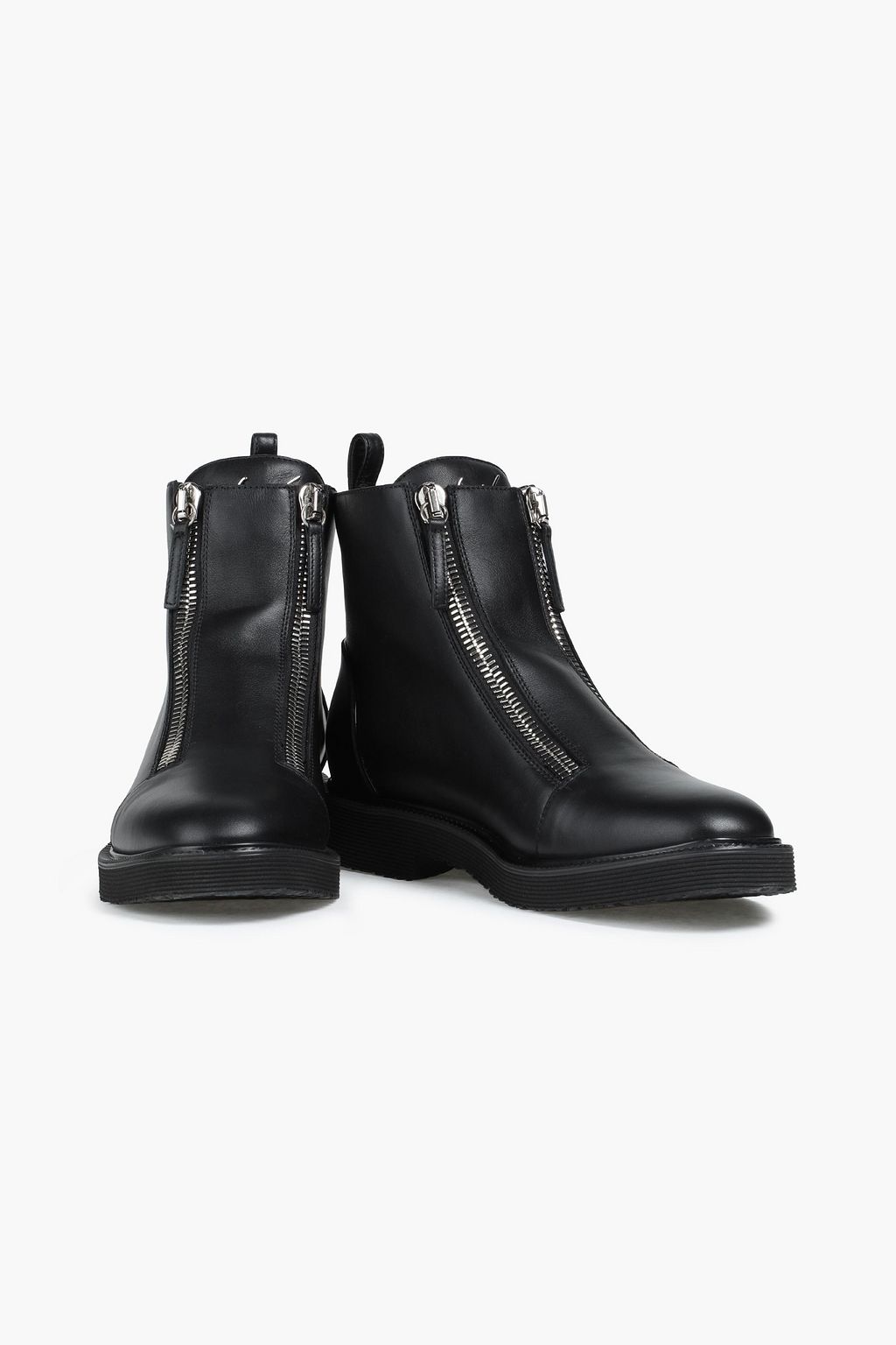 GIUSEPPE ZANOTTI Leather ankle boots