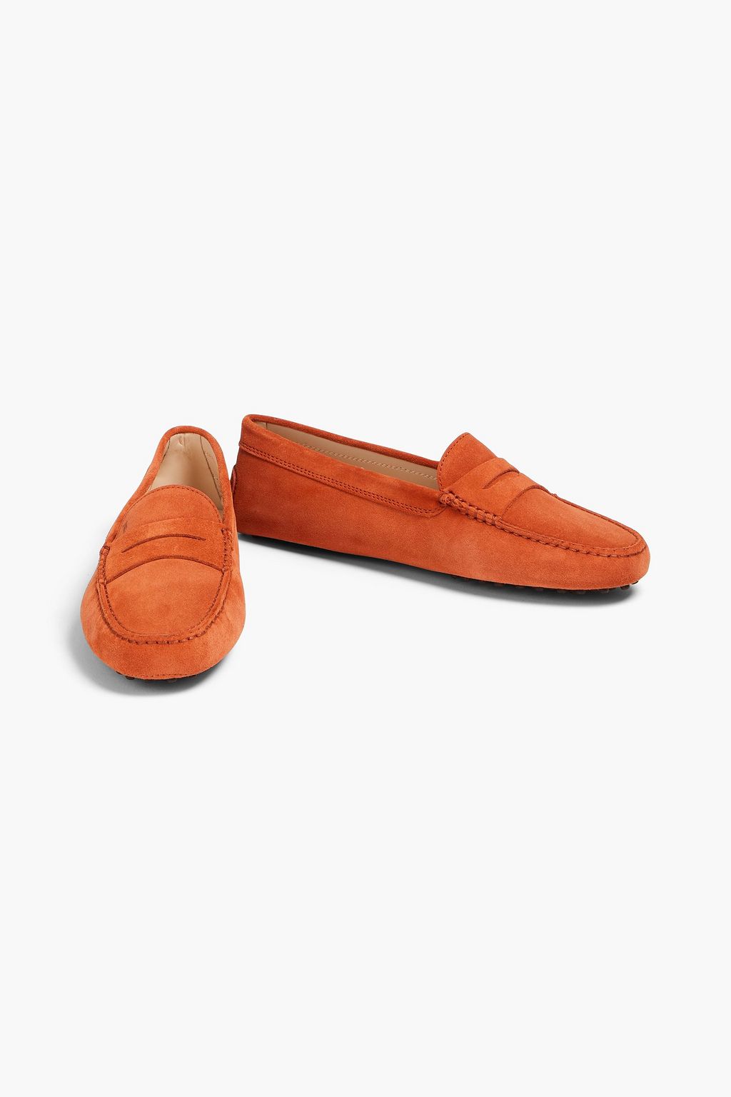 TOD'S Gommino suede loafers