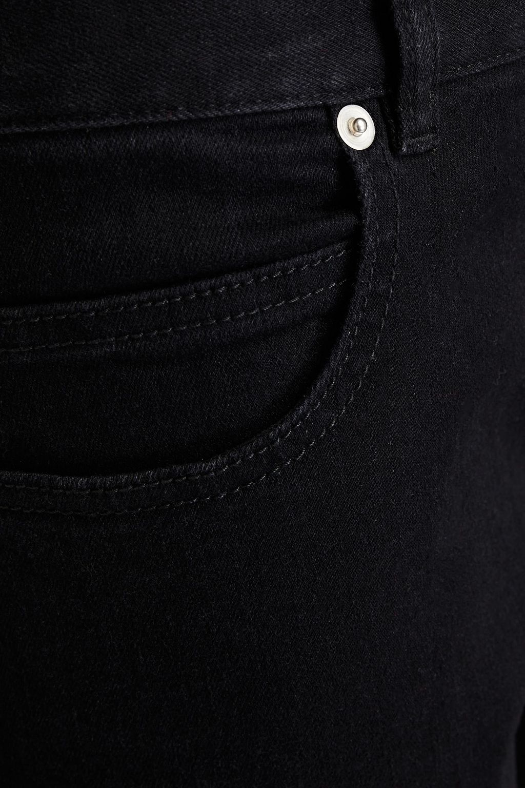 BALMAIN Slim-fit distressed denim jeans