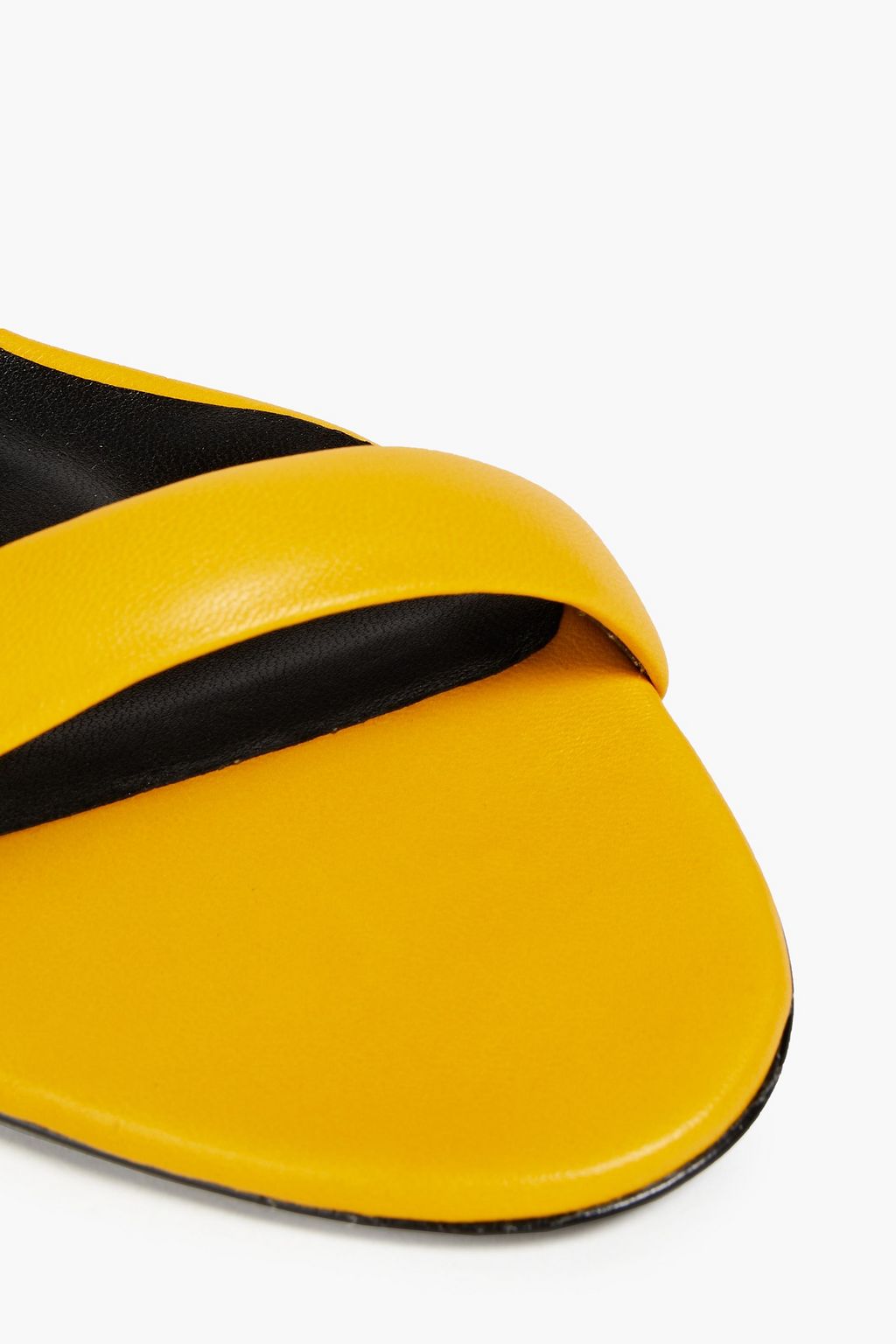 SIMON MILLER Eel leather sandals