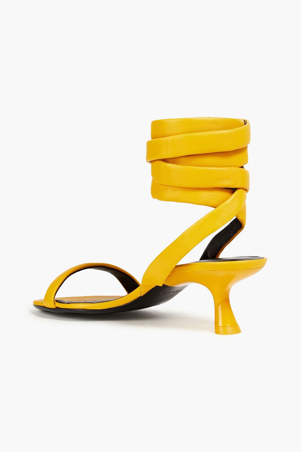 SIMON MILLER Eel leather sandals