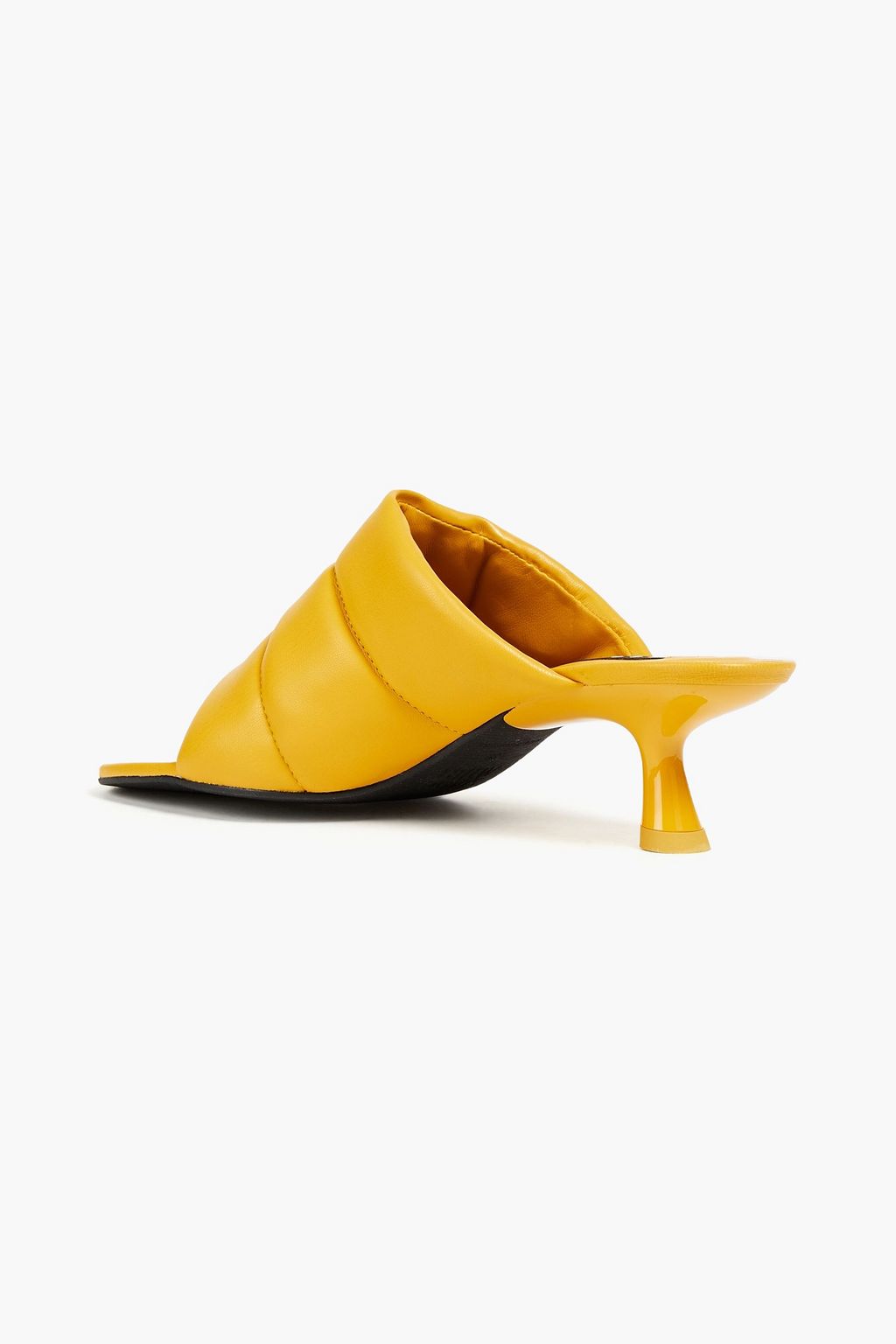 SIMON MILLER Quilted vegan leather mules