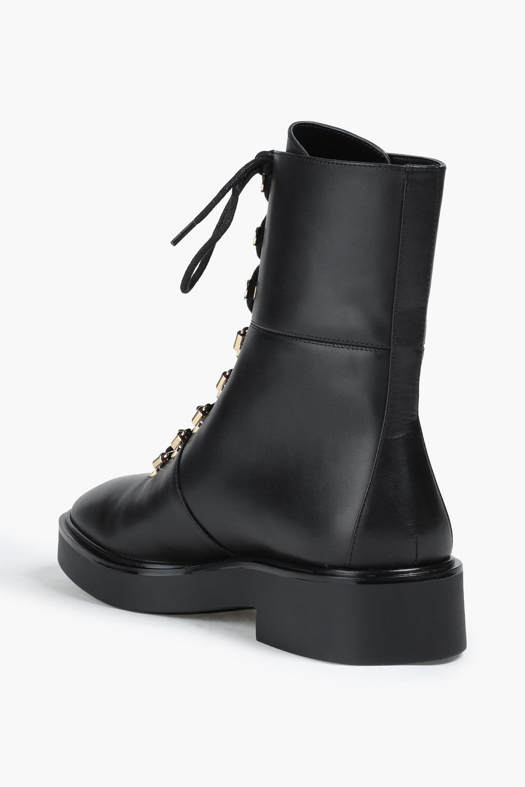 STUART WEITZMAN Zadie leather combat boots