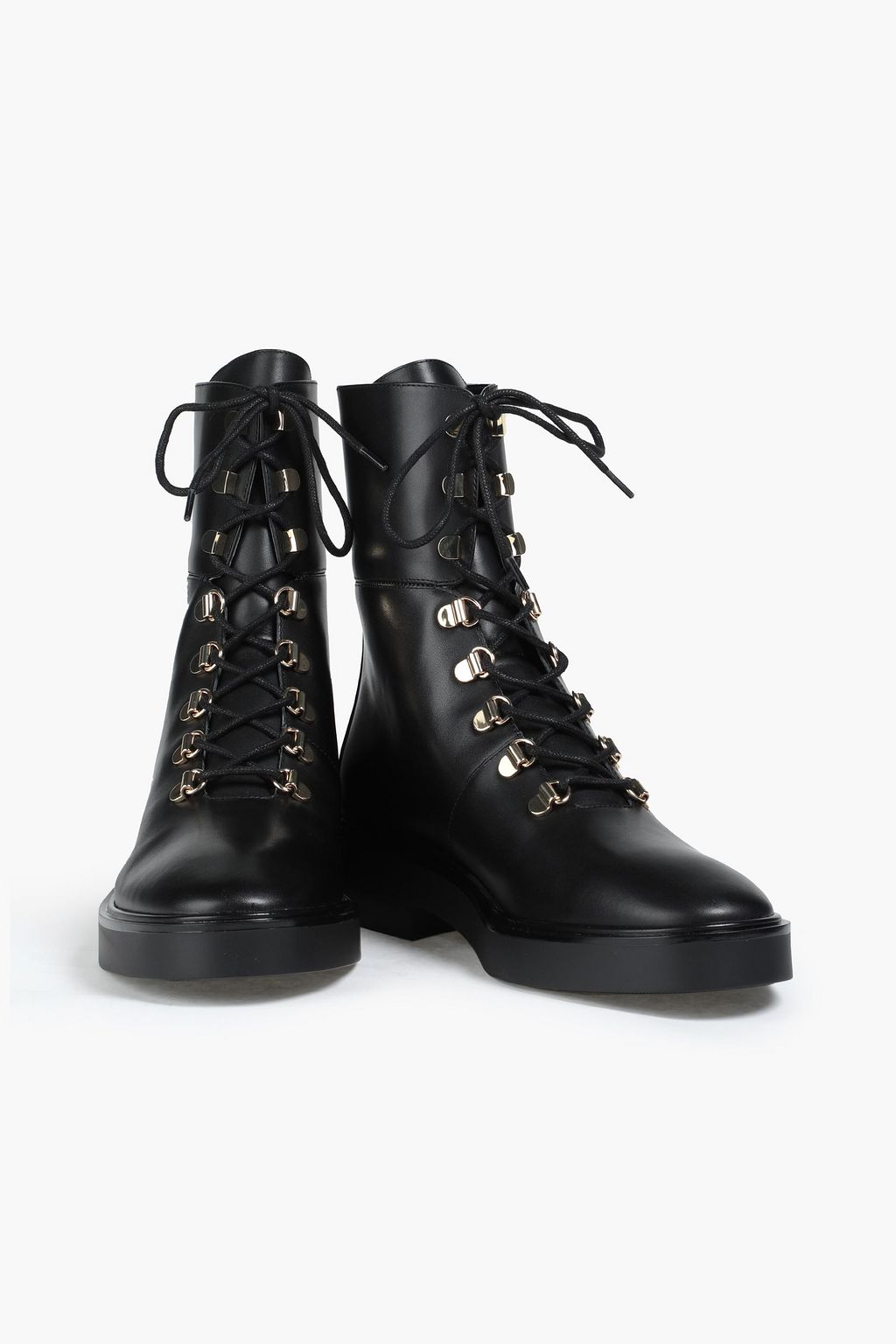 STUART WEITZMAN Zadie leather combat boots