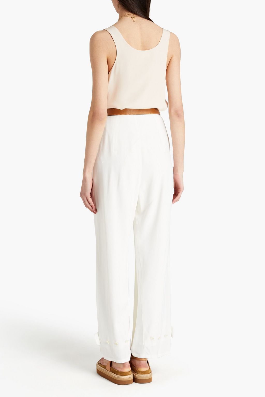 CHLOÉ Crepe wide-leg pants