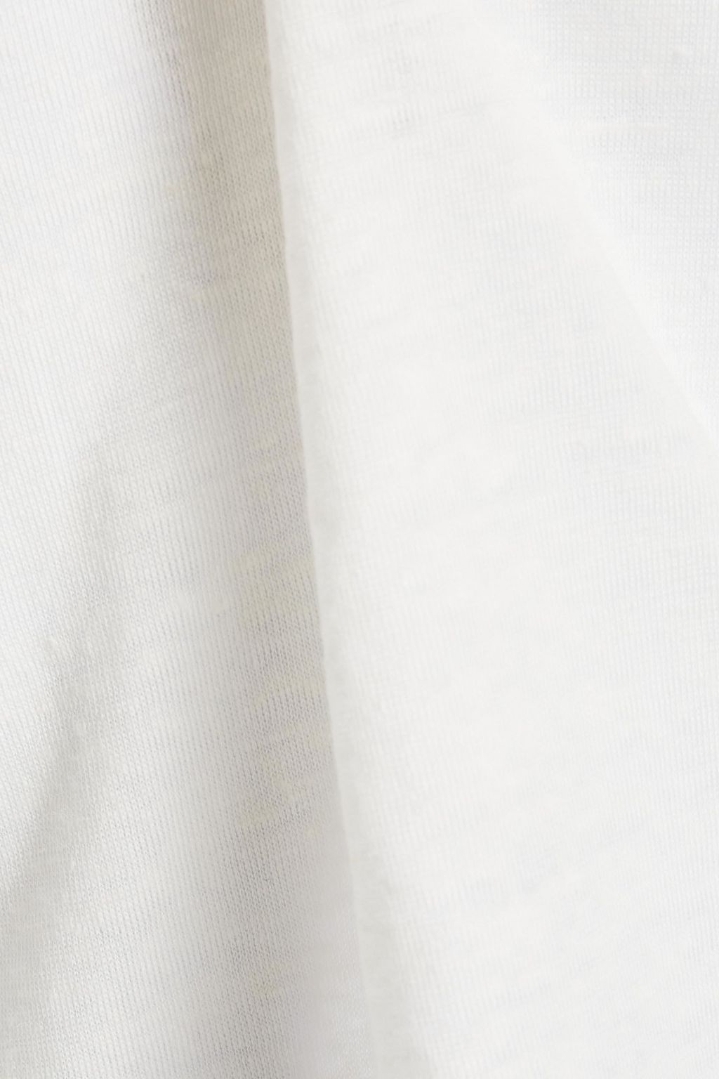 FABIANA FILIPPI Embellished slub linen-blend jersey top