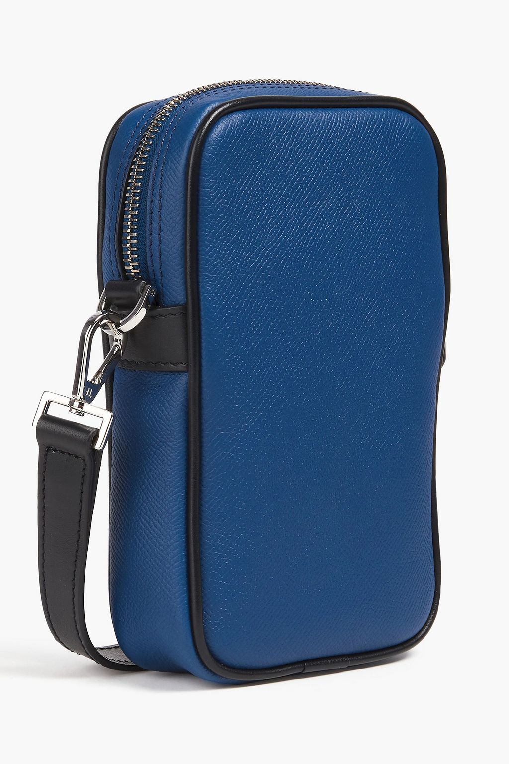 TOM FORD Pebbled-leather messenger bag