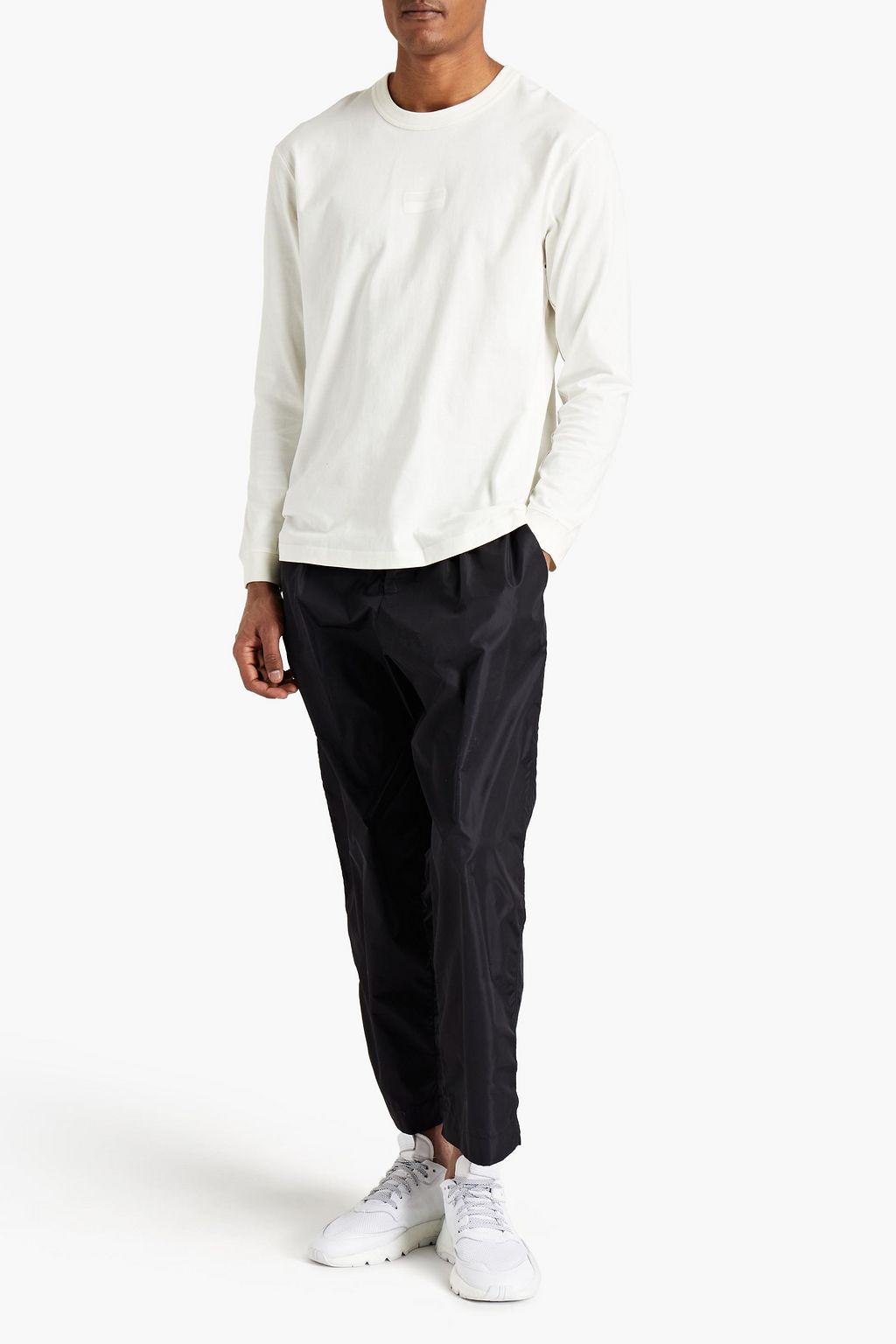 ADIDAS ORIGINALS Printed cotton-jersey T-shirt