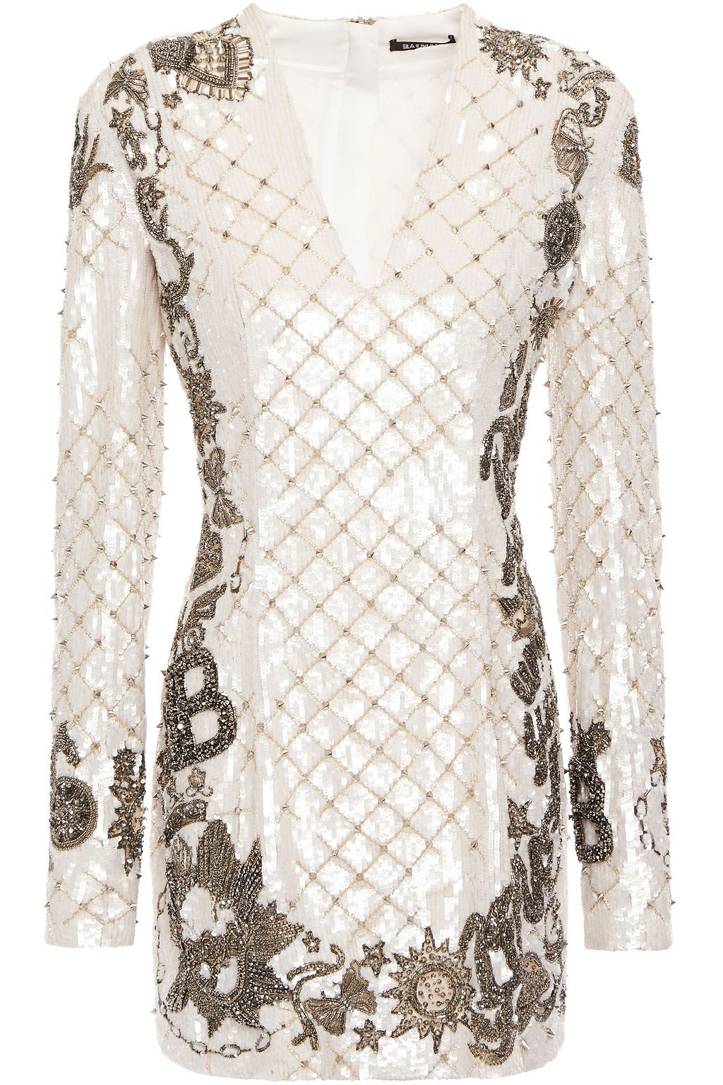 white embellished dress