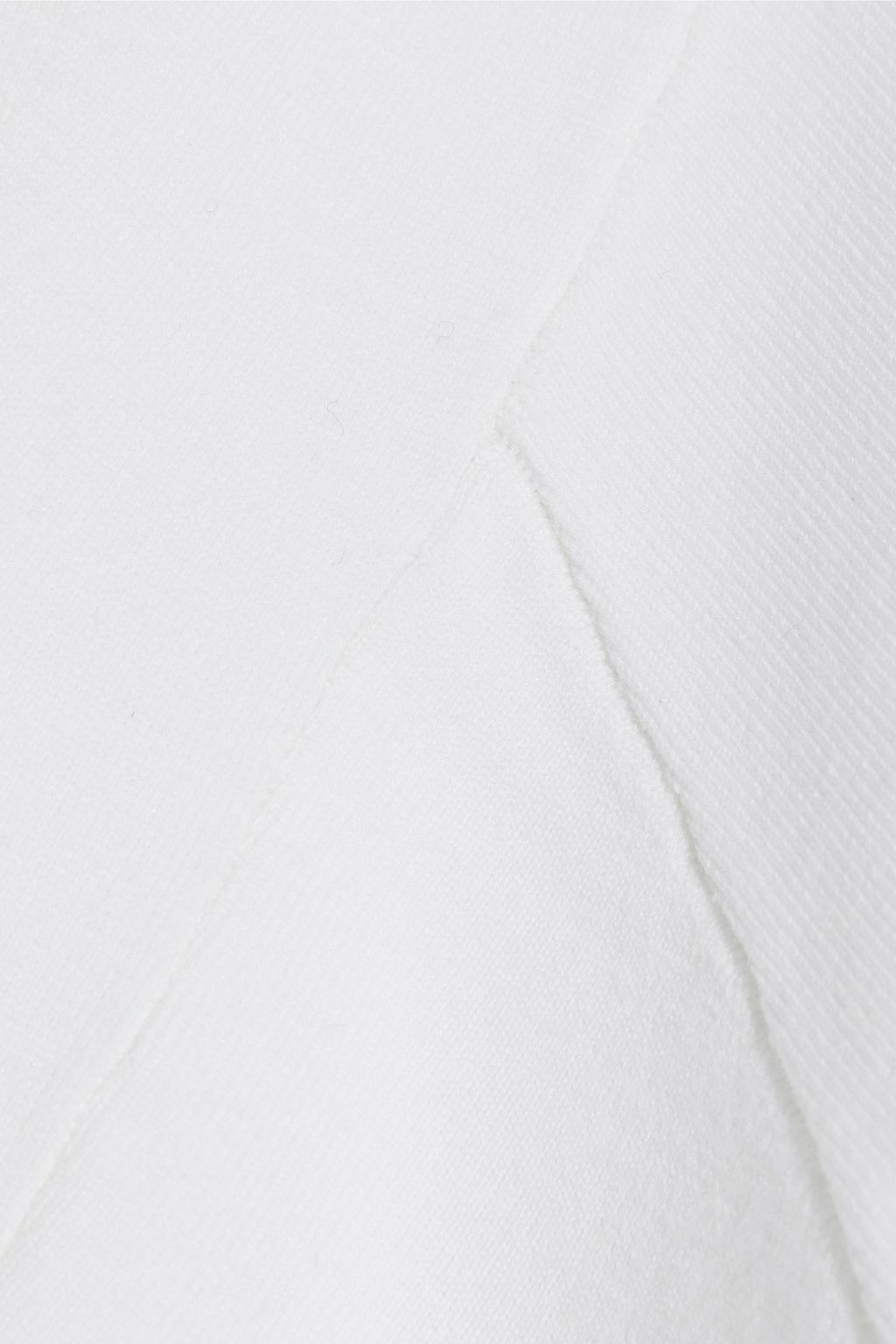 HELMUT LANG Cropped stretch-knit turtleneck sweater