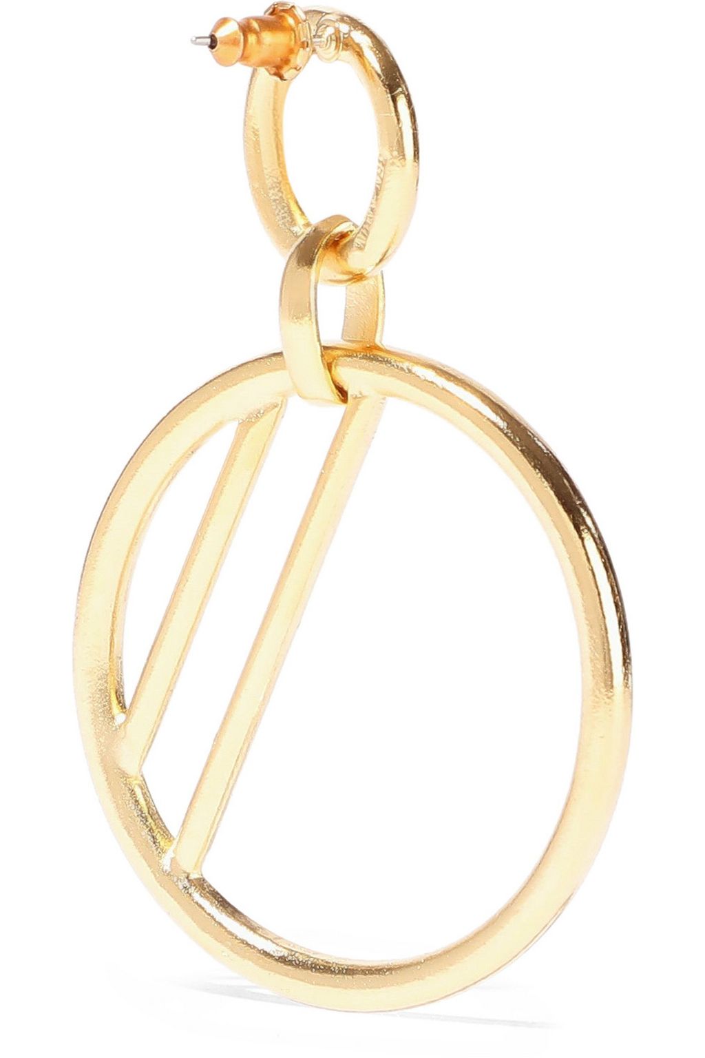 BEN-AMUN 24-karat gold-plated earrings
