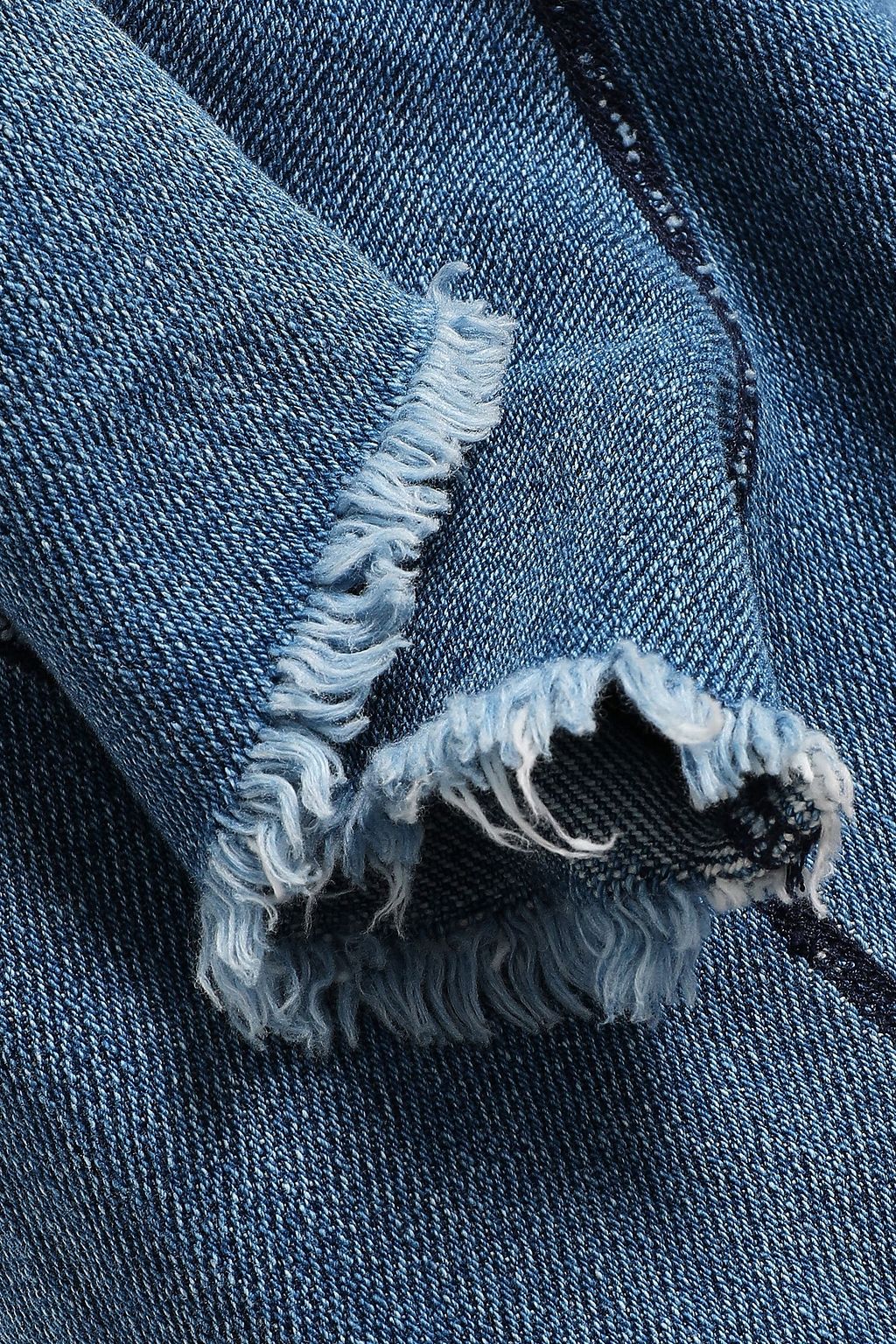 RAG & BONE ほつれ加工 デニム ミニワンピース