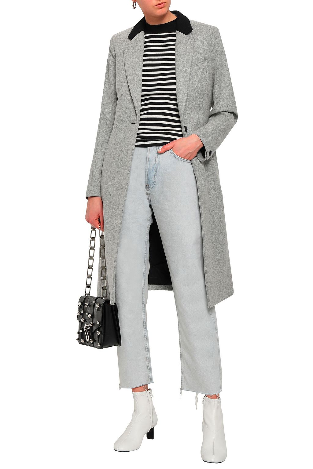 RAG & BONE Wool-blend felt coat