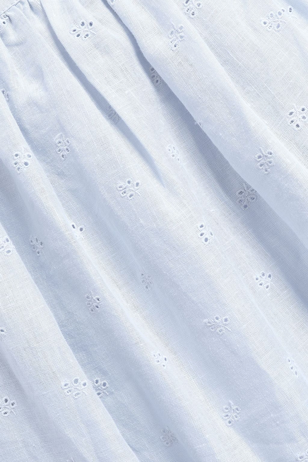 ZIMMERMANN Cutout broderie anglaise cotton midi dress