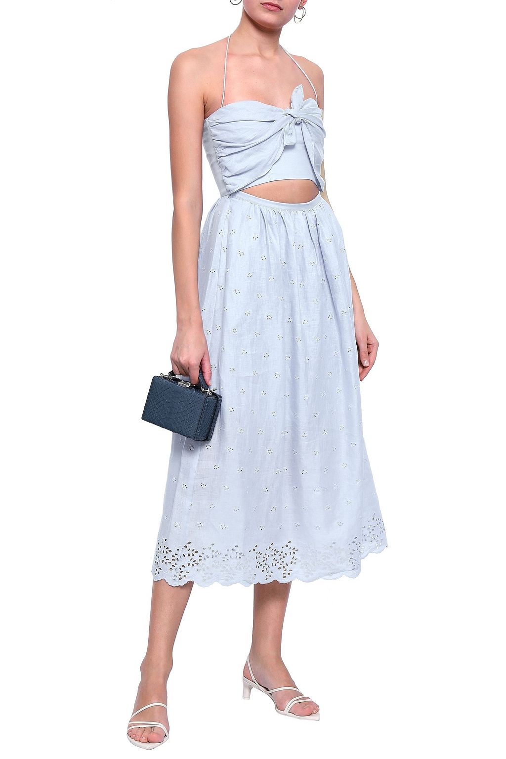 zimmermann adorn strapless dress