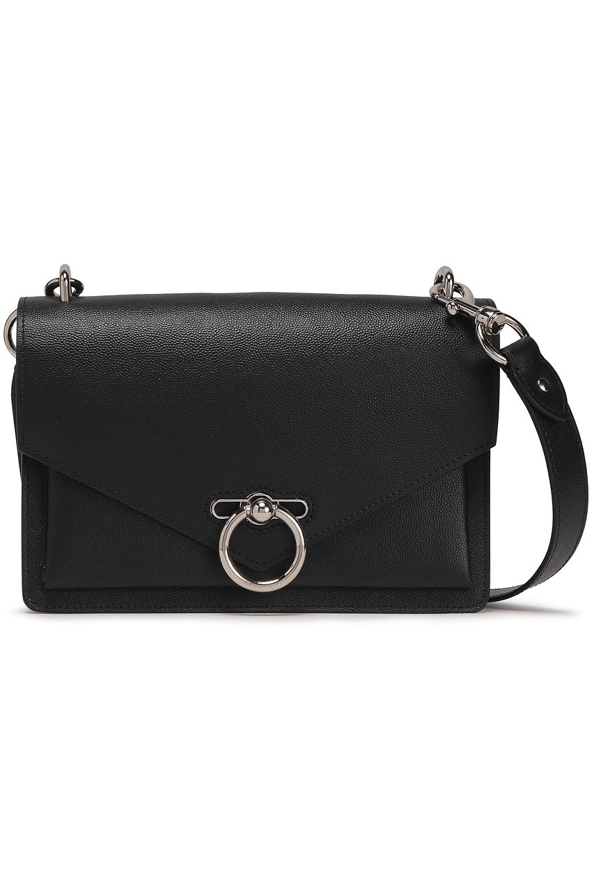 Black Jean pebbledleather shoulder bag Sale up to 70 off THE