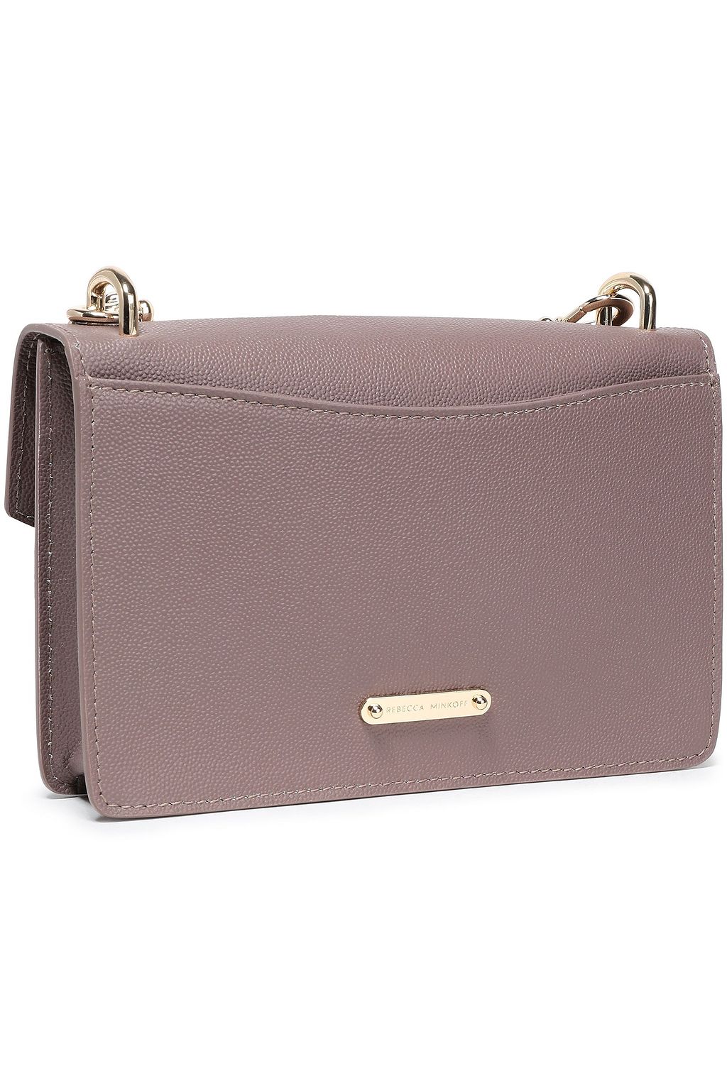 REBECCA MINKOFF Jean pebbled-leather shoulder bag